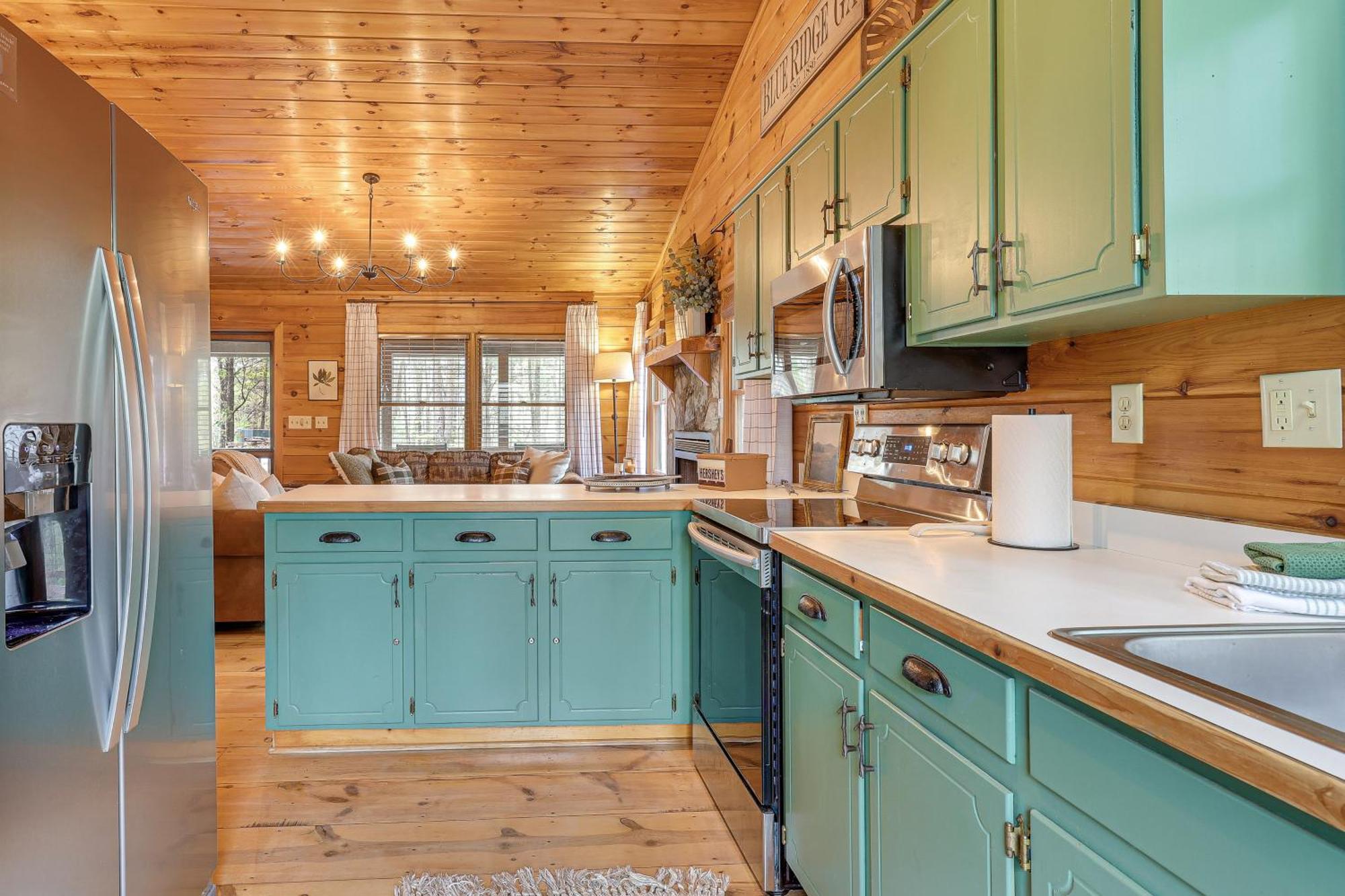 Cozy Cabin In Private Location With Hot Tub And Grill! Blue Ridge Buitenkant foto