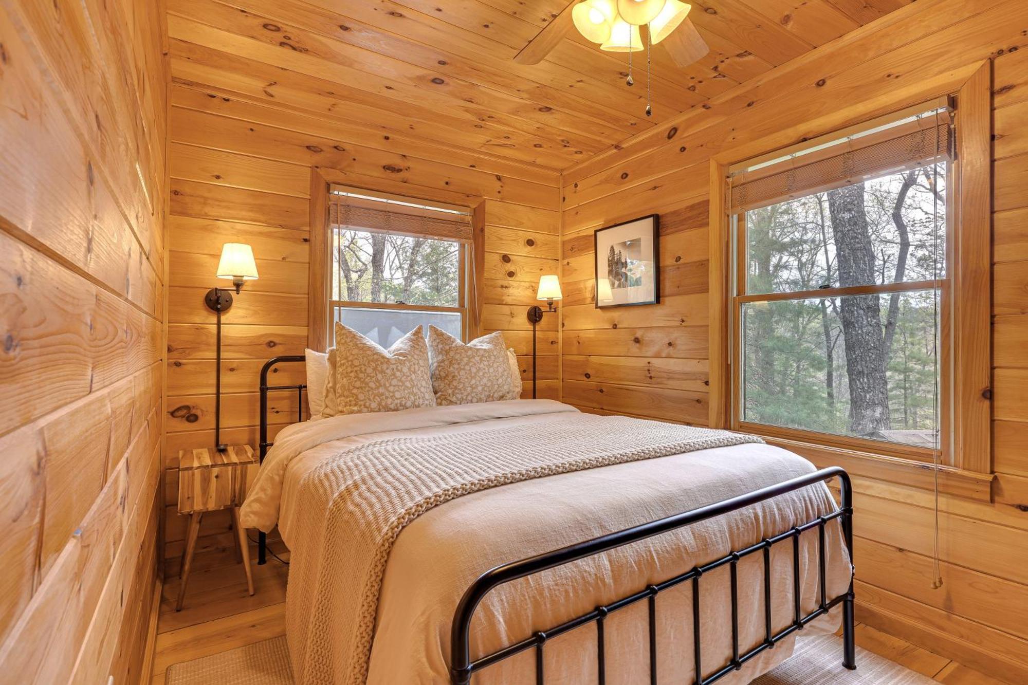 Cozy Cabin In Private Location With Hot Tub And Grill! Blue Ridge Buitenkant foto